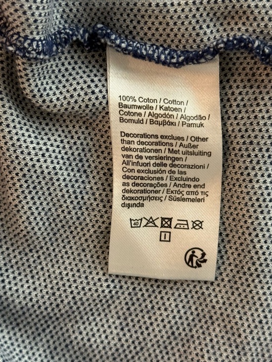 Lacoste Men’s Polo Shirt Size XXL (FR 7) Striped Colorblock Regular Fit Cotton - Picture 5 of 8